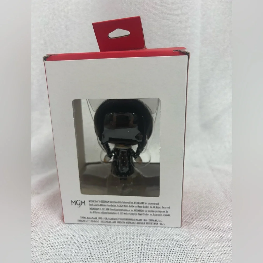 Hallmark Wednesday Addams Jenna‎ Ortega Christmas Ornament 2025 Collectible NIB
